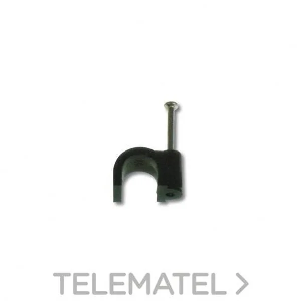 ISOFIX - GRAPETA MANGUERA 9 MM NEGRE (100 U)