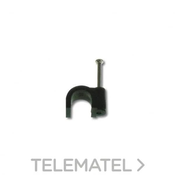 ISOFIX - GRAPETA MANGUERA 10 MM NEGRE (100 U)