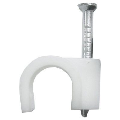 ISOFIX - GRAPA MANGUERA 9MM BALNCA (100 U)