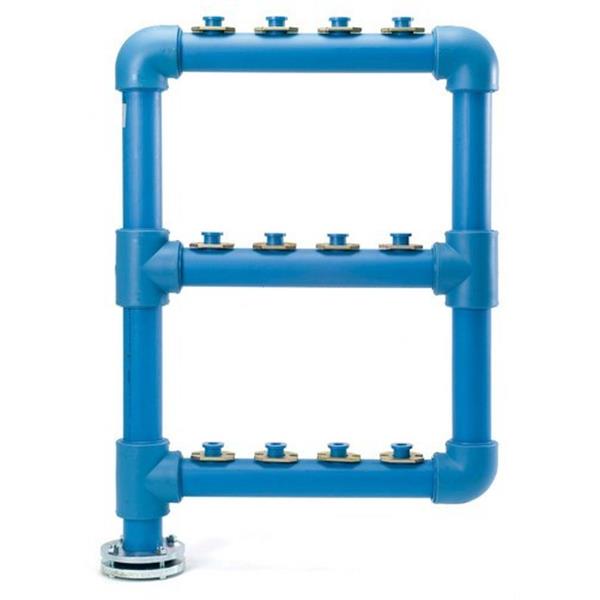 ITALSAN - BATERÍA TOMA BANDERA 3 FILAS 12 CONTADORES D-75 105X77CM