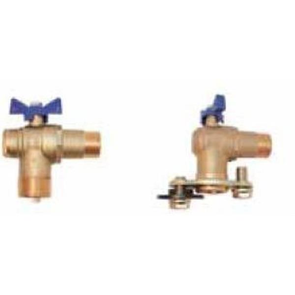 ITALSAN - BATERIES VALVULA ESFERA ENTRADA A/ANTIFRAU D-20 MANEGUET ESQ. 3/4"