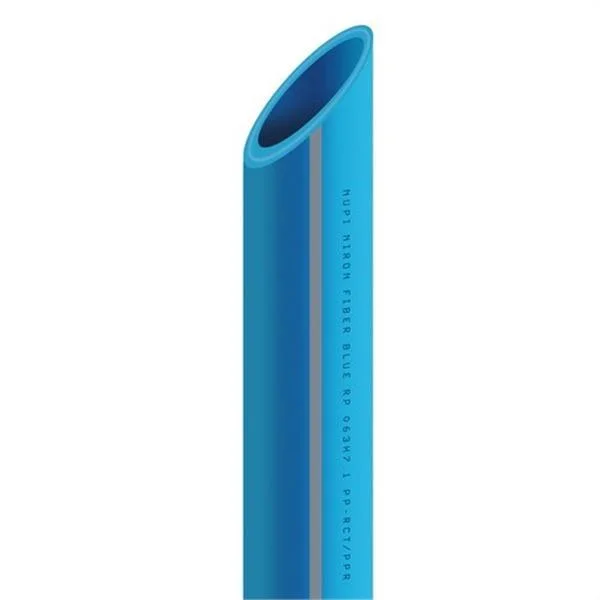 NIRON - ELECTROSOLDABLE TUBO BARRA FIBER BLUE PP-R D-40X4,5 SDR9