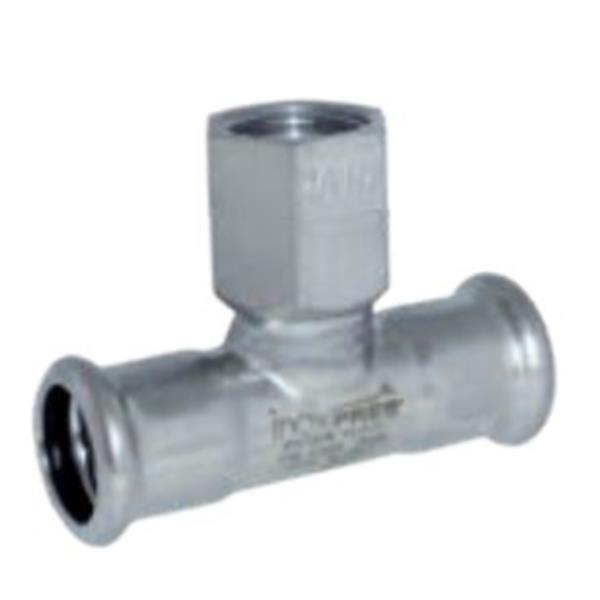 INOXPRES - INSTALPRESS PERFIL M TE HEMBRA ROSCADA D-28 X 3/4" AISI 316L