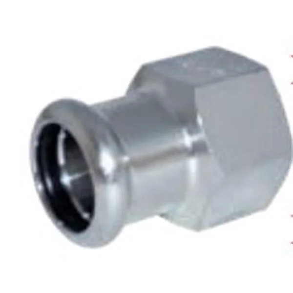 INOXPRES - INOX UNION HEMBRA D-18X3/4 AISI 316L PERFIL M