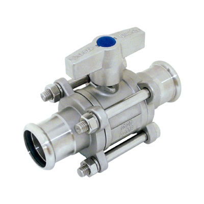 INOXPRES - INSTALPRESS PERFIL M VALVULA 3 PIEZAS D-42 AISI 316L