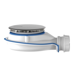 JIMTEN - S-580 VALVULA DUCHA D-90MM X 1 1/2" S. HORIZONTAL D-90MM CROMO