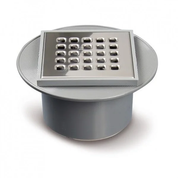 JIMTEN - S-150 CALDERETA SIFÓNICA EXTENSIBLE D-40/50MM 105X105 INOX S. VERTICAL H ENCOLAR