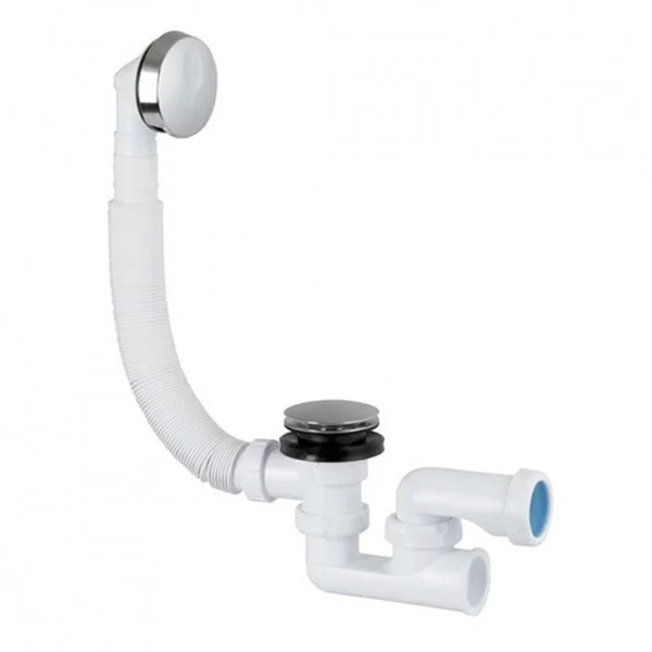 JIMTEN - S-490 DESAGÜE AUTOMÁTICO BAÑERA CLICK-CLACK D-40MM X 1 1/2" S. HORIZONTAL ORIENTABLE
