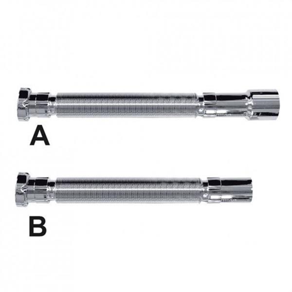 JIMTEN - A-131 MANEGUET FLEXIBLE D-32MM X 1 1/4" AMB JUNTA PLANA CROM