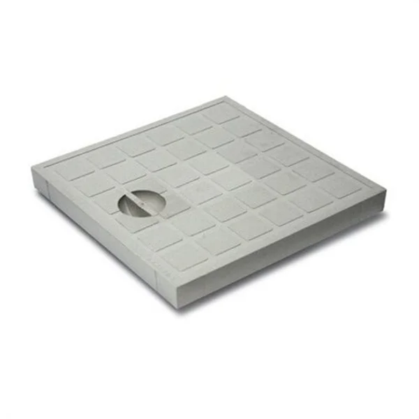 JIMTEN - TAPA SIN CERCO PEATONAL 400X400 MM PVC