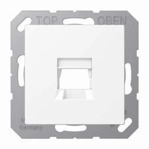 JUNG - COBERTA MODEL JACK RADIALL X1A BLANC MATE RJ45