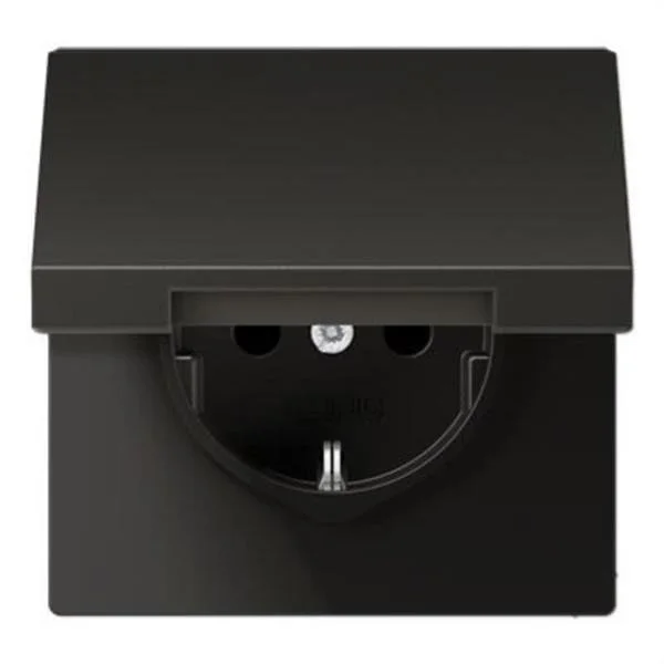 JUNG - BASE ENDOLL AMB TAPA PROTECCIO NENS ANTRACITA