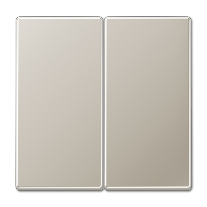 JUNG - TECLA DOBLE SERIE ACERO