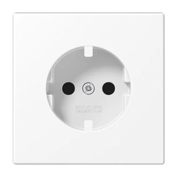 JUNG - CASSOLETA SCHUKO® SERIE LS BLANC MATE