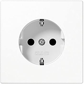 JUNG - BASE ENDOLL 16A 250V~ AMB PROTECCIO NENS BLANC MARFIL view 2