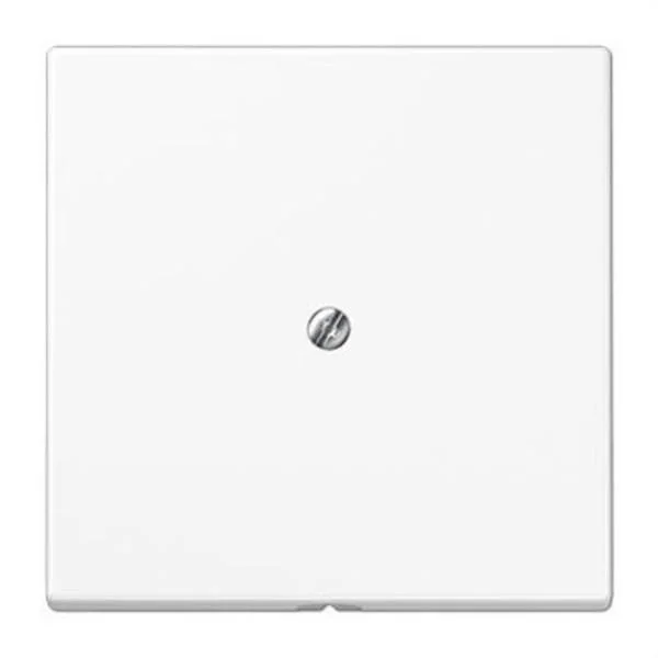 JUNG - PLACA SORTIDA CABLE SUPORT METAL·LIC BLANC ALPI