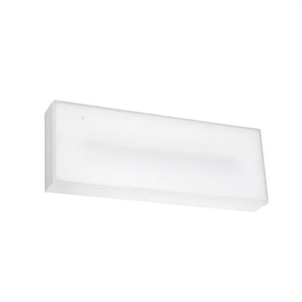 LEDS C4 - LLUMINARIA DE EMERGENCIA DECO SUPERFICIE IP44, 60LM -1H /NO PERMANENT
