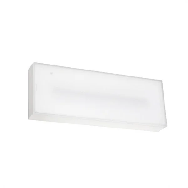 LEDS C4 - LLUMINARIA DE EMERGENCIA DECO SUPERFICIE IP44, 100LM -1H /NO PERMANENT