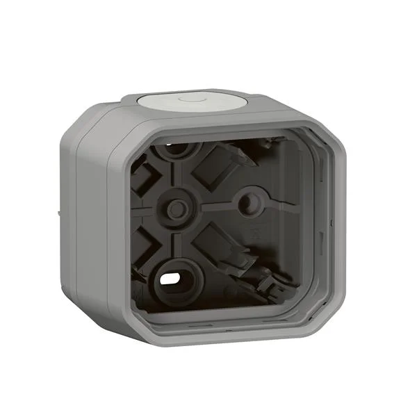 LEGRAND - CAJA CON MEMBRANAS PLEXO MODULAR, 1 ELEMENTO, GRIS