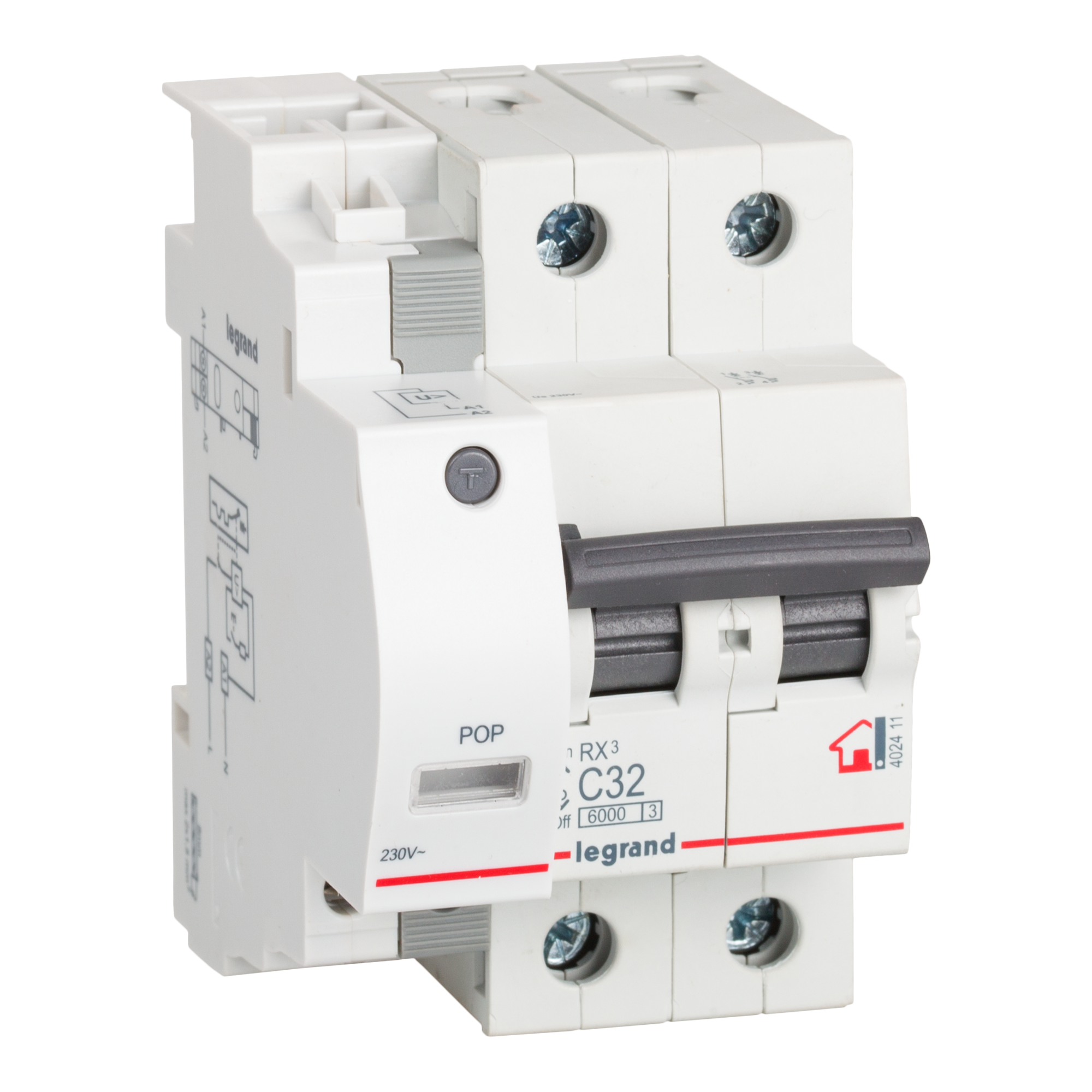 LEGRAND - PROTECCIO INTERRUPTOR DOMESTIC 2X32A 402411