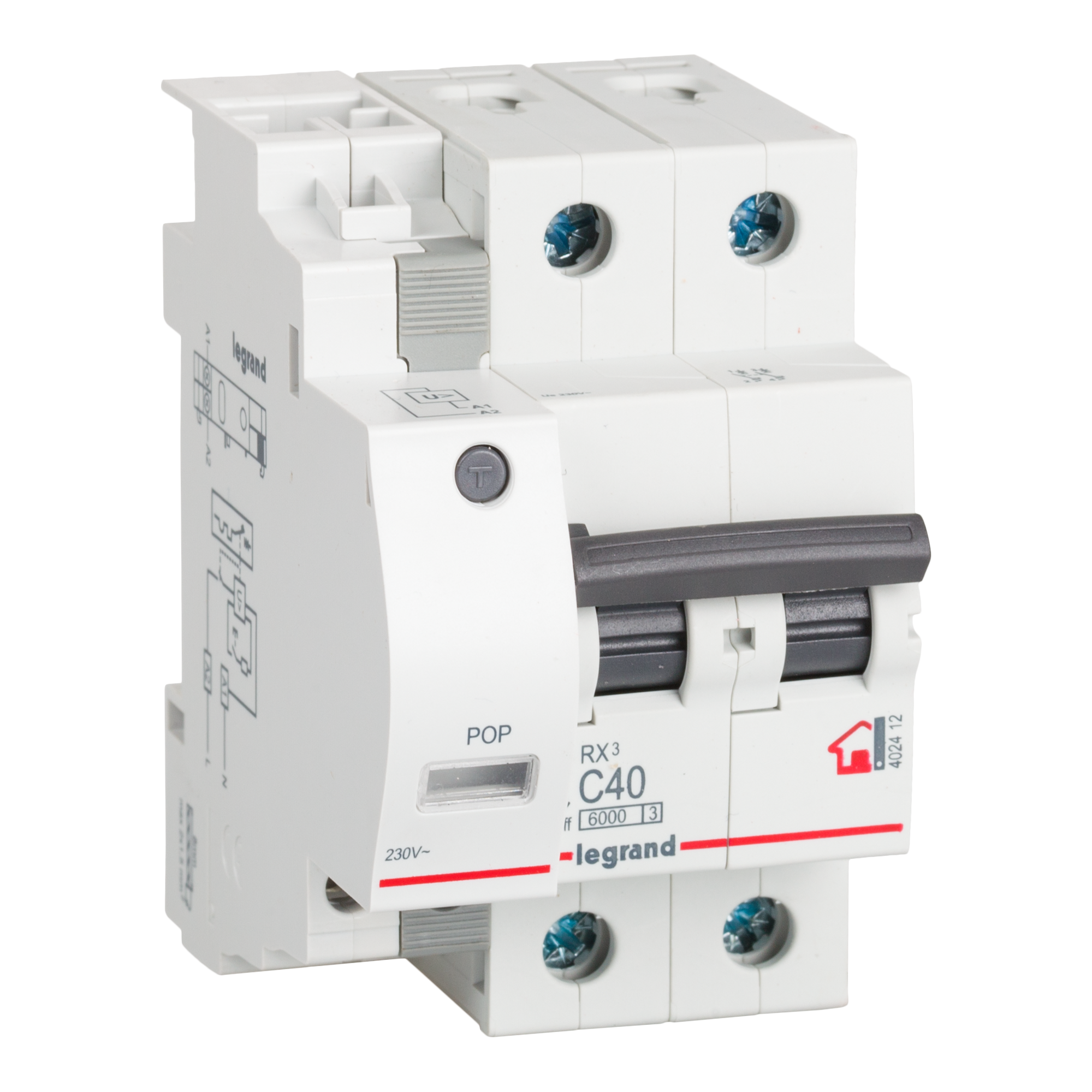 LEGRAND - PROTECCIO INTERRUPTOR DOMESTIC 2X40A 402412