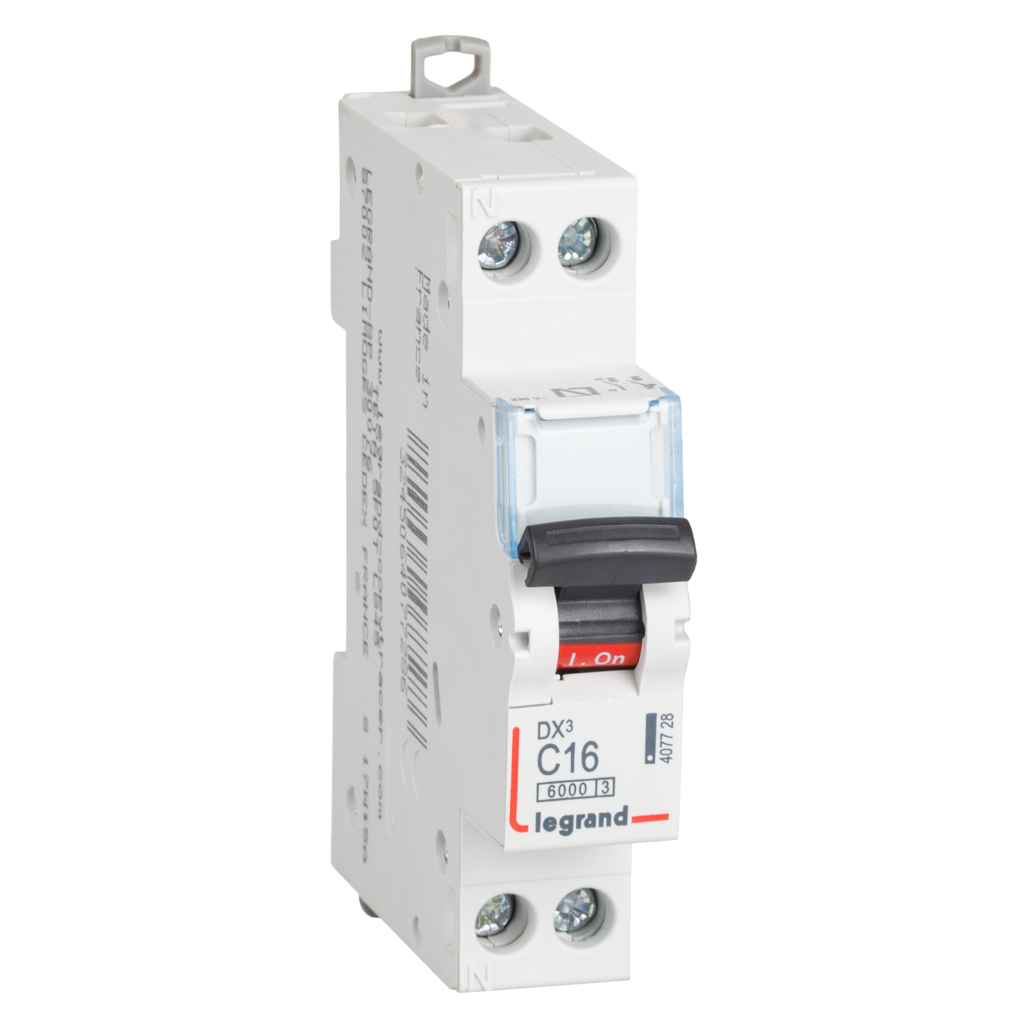 LEGRAND - MAGNETOTERM DX3 6/10KA P+N C16 1MOD.