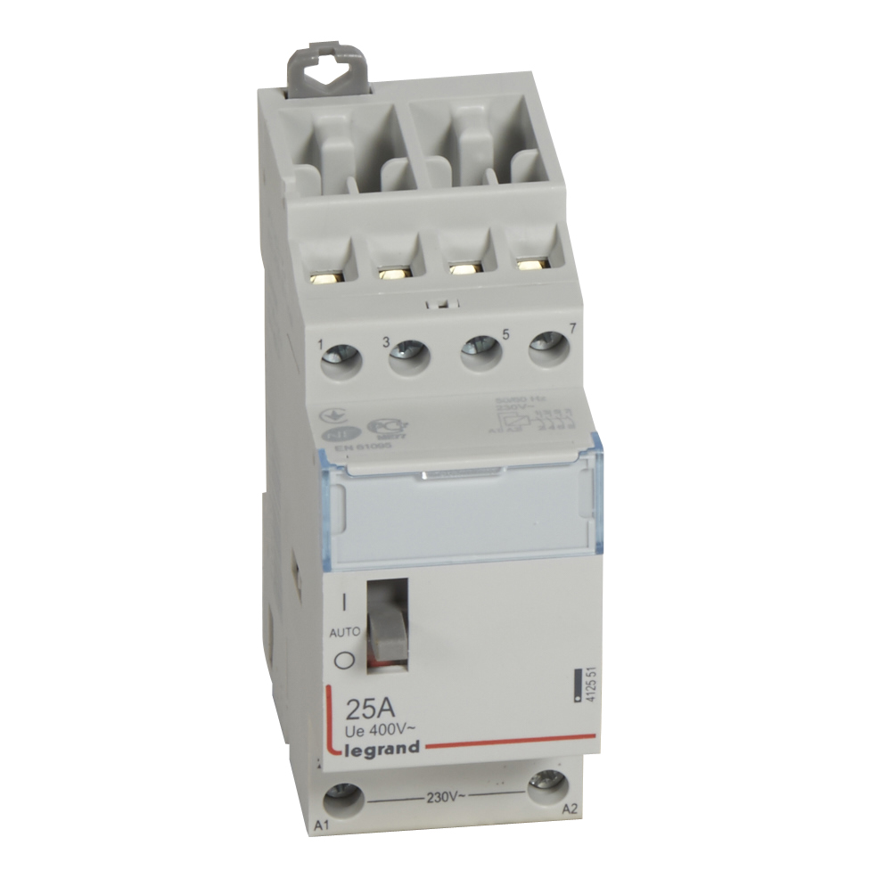 LEGRAND - CONTACTOR 25A 4NA 230V 412551