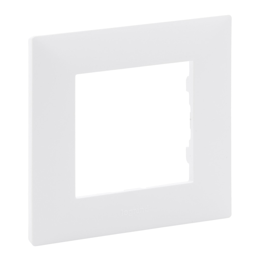 LEGRAND-PLACA NILOÉ STEP, 1 ELEMENTO, BLANCO MATE