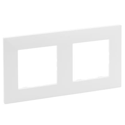 LEGRAND-PLACA NILOÉ STEP, 2 ELEMENTOS, BLANCO MATE