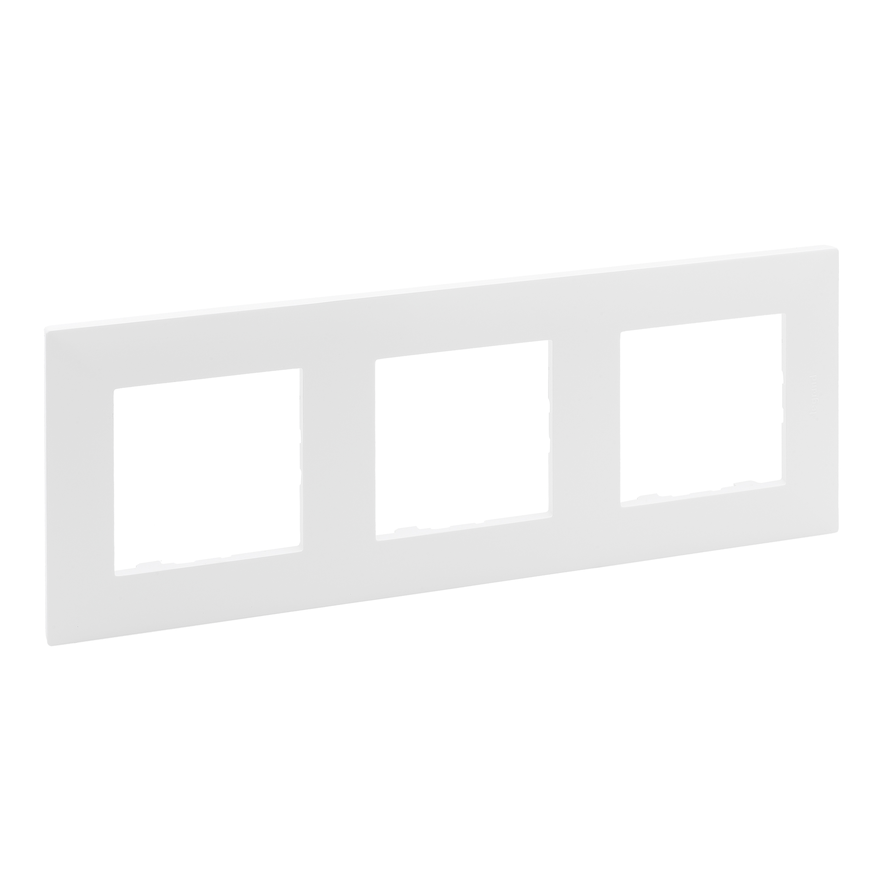 LEGRAND-PLACA NILOÉ STEP, 3 ELEMENTOS, BLANCO MATE