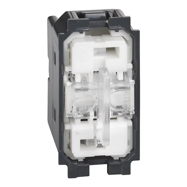 BTICINO - LIVING NOW CONMUTADOR 1P 10AX 250VCA TECLA DOBLE LIVING NOW 1 MODULO NO ILUMINABLE