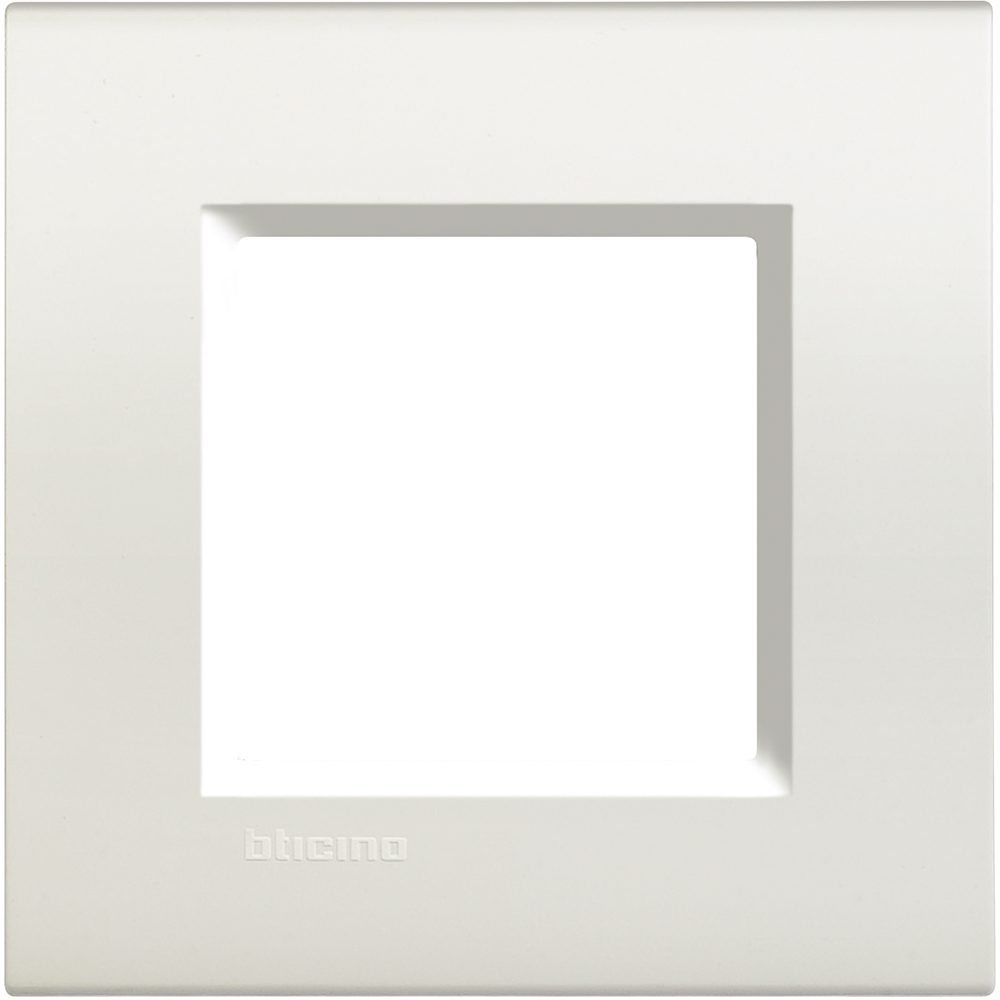 BTICINO - LIVING LIGHT PLACA 2 MÓDULOS NEUTRO BLANCO RF. LNA4802B