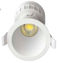 LUXLIGHT - ARO ENCASTABLE 7W 3000/4000/6000 BLANCO