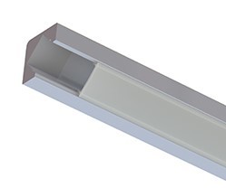 LUX IMPORT - DIFUSOR POLICARBONAT S.LINE7 4871 OPAL LED 1M view 2