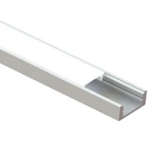 LUX IMPORT - MTS. PERFIL S.LINE 7 PLATA MATE (TIRA 1 MTS) view 2