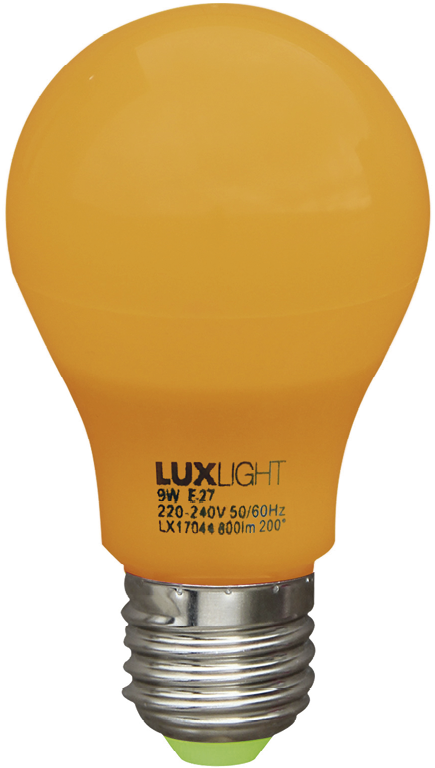LUX LIGHT - ESTANDAR LED A60 9W E-27 REPELE INSECTOS 220º