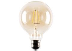 LUX IMPORT - GLOBO 125 M VINTAGE AMBAR LED 7.5W E-27 2500K
