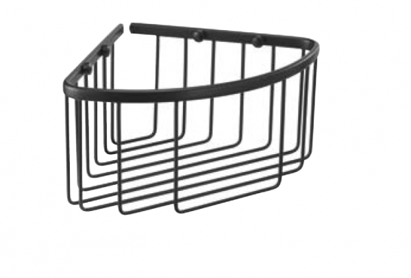 MEDITERRANEA - JABONERA REJA 366X12  NEGRO