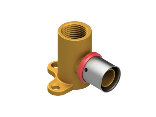 MULTITUBO - CODO BASE FIJACION PE-X 20X1,9-1/2H - 46 MM ALTURA