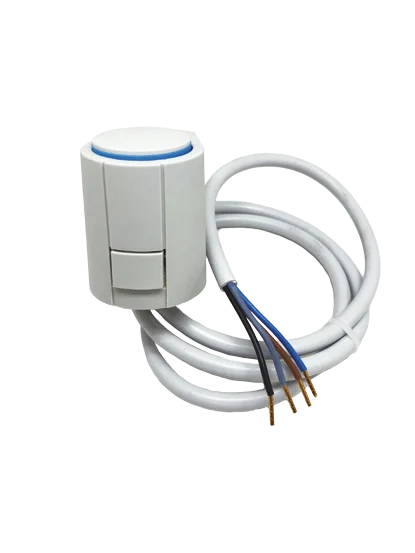 MULTITUBO - ACTUADOR TERMOSTATICO CON MICRO + ADAPTADOR, 230 V, 4 HILOS