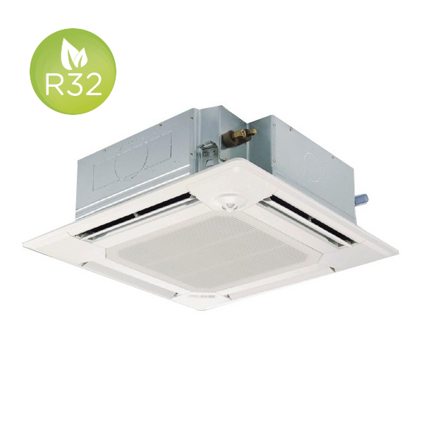 MITSUBISHI - AIRE CONJUNT CASSETTE MR.SLIM STANDARD MSPEZ-VJA 6 KW R32 MANDO INALAM.