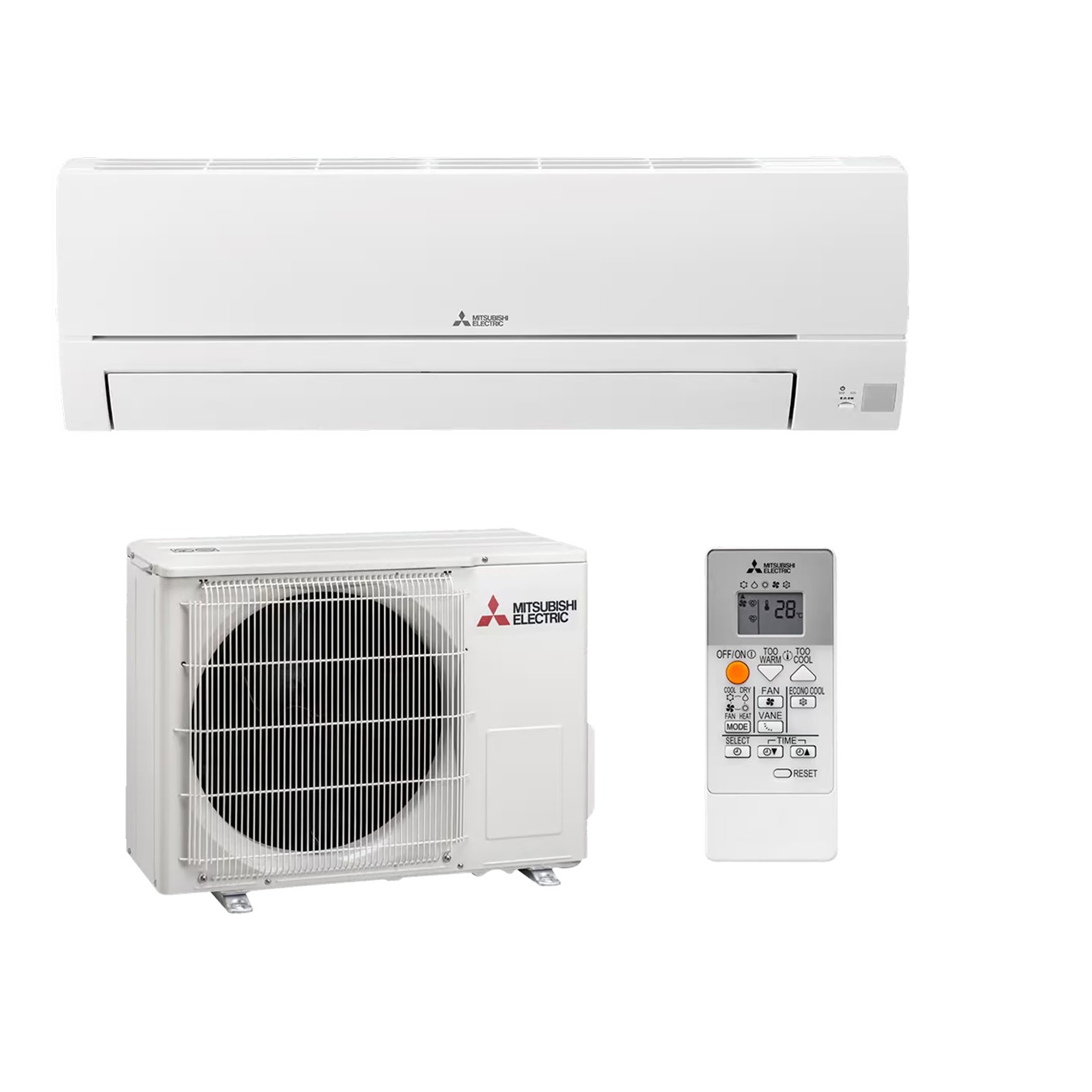 MITSUBISHI - AIRE CONJUNT SPLIT 1X1 MSZ-HR 3,5 KW R32 WIFI