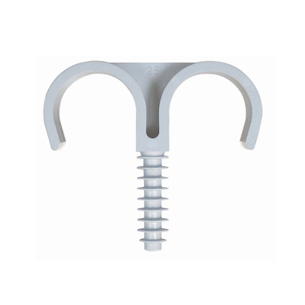 MARTIGRAP - ABRAZADERA FIX-RING DOBLE D.22 GRIS
