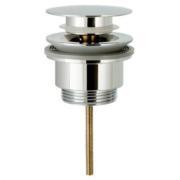 M.Z - DESAGÜE LAVABO CLICK-CLACK 1 1/4" UNIVERSAL PLANO CROMADO