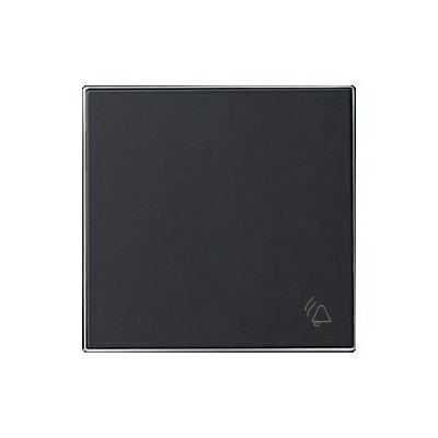 NIESSEN - SKY TECLA PULSADOR SÍMBOL TIMBRE NEGRE SOFT