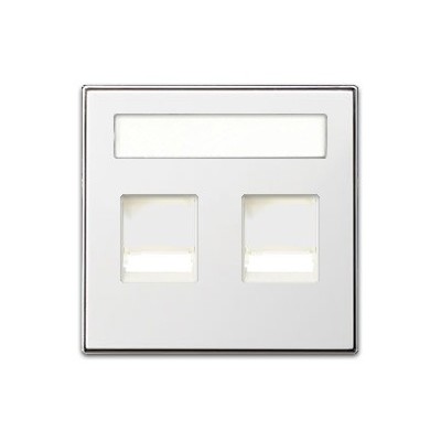 NIESSEN - SKY TAPA 2 CONECTOR TELÉFONO/INFORMÁTICO A/PERSIANA BLANCO