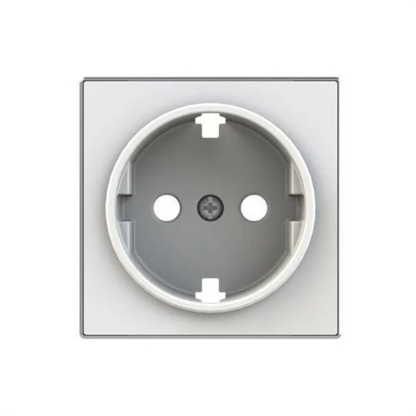 NIESSEN - SKY TAPA BASE SCHUKO TT LATERAL VIDRE BLANC