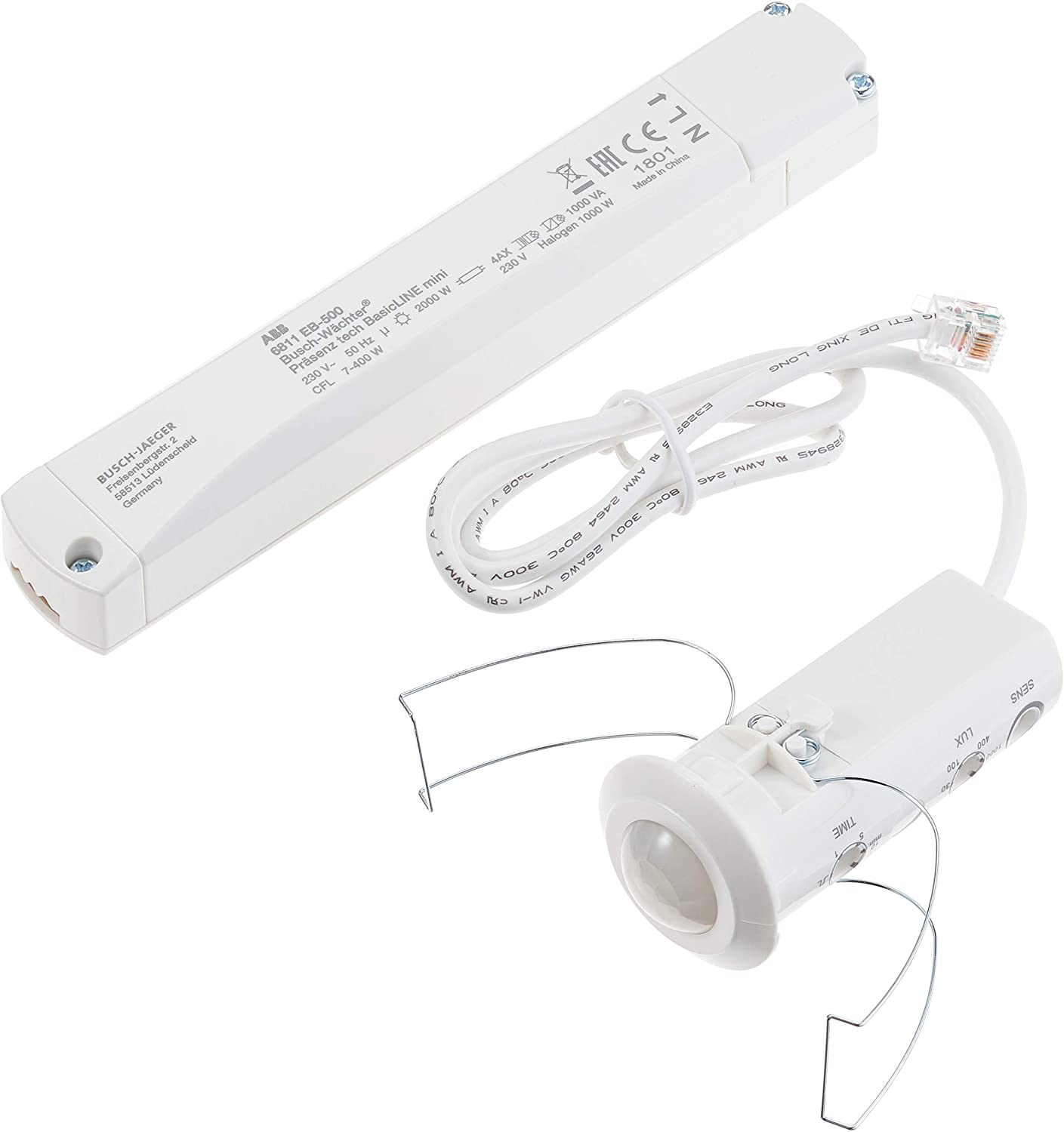 NIESSEN - DETECTOR DE PRESENCIA MINI 360º