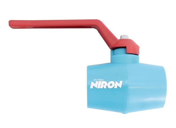 NIRON - VÁLVULA PASO ESFERA LLAUTO F-F PP-R ELECTROSOLDABLE Ø32MM