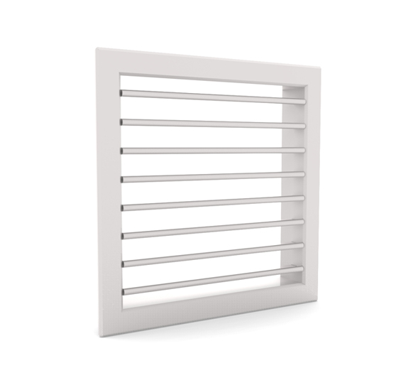 NORDICA - SHADE DIFUSOR REGULACIÓN FIJA SISTEMA "WIND AIR" BLANCO BRILLANTE